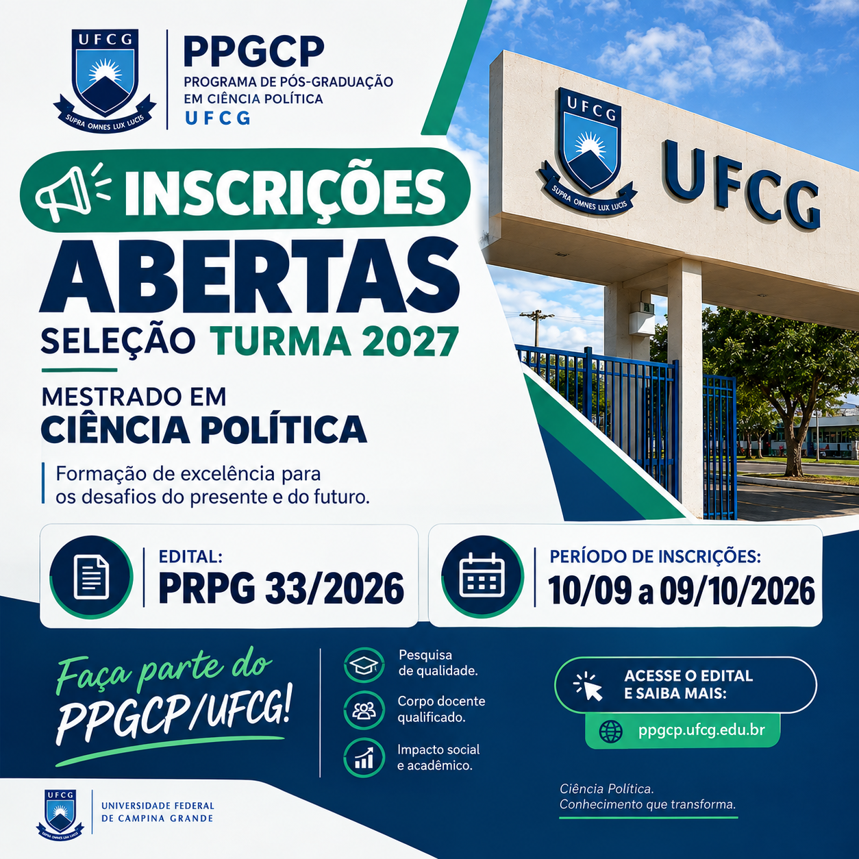 Seleção - Turma regular - 2027